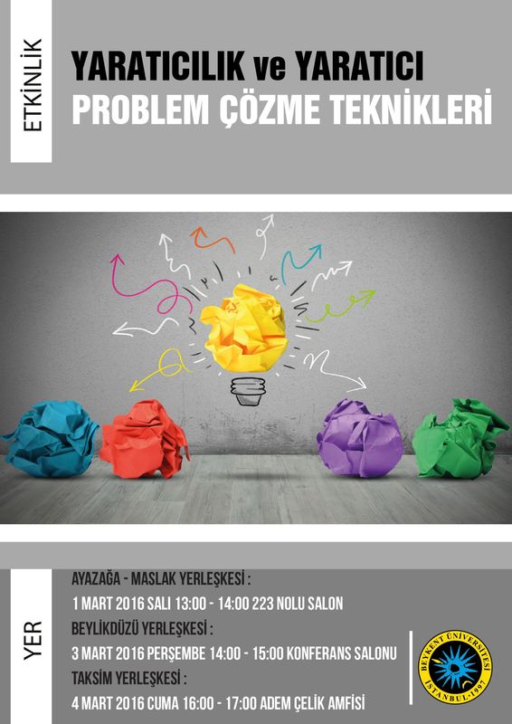 Yaratıcılık ve Yaratıcı Problem Çözme Teknikleri