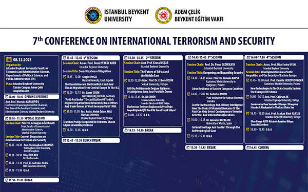 7. Uluslararası Terörizm ve Güvenlik Konferansı 