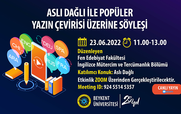 asli-dagli-ile-populer-yazin-cevirisi-uzerine-soylesi