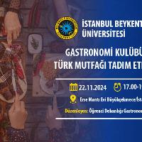 GastronomiKulubuileTurkMutfagı