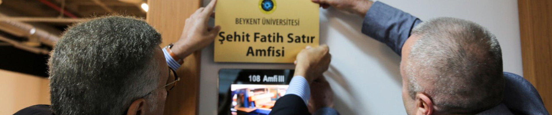 15 Temmuz Şehidi Mezunumuz Fatih Satır’ın Adı, Amfiye Verildi 