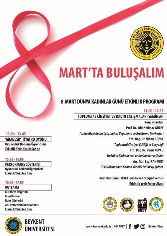 8 Mart'ta Buluşalım