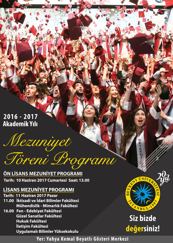 2016-2017 Akademik Yılı Mezuniyet Töreni