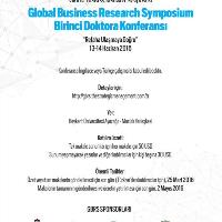 GlobalBusinessResearchSymposiumBirinciDoktoraKonferansı