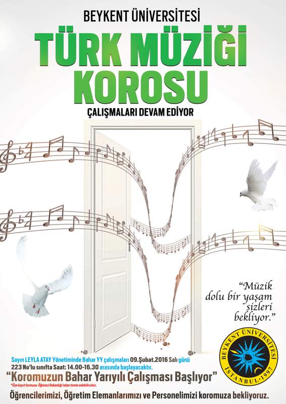 Türk Müziği Korosu Bahar Yarıyılı Çalışmaları Başlıyor