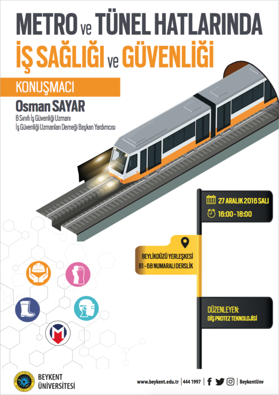 Metro ve Tünel Hatlarında İş Sağlığı ve Güvenliği