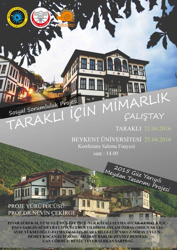 Taraklı İçin Mimarlık Çalıştayı