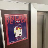 DrOğrUyesiHasanAsanınAnlamveİmgebaslıklıkisiselpostersergisiziyareteacıldı4