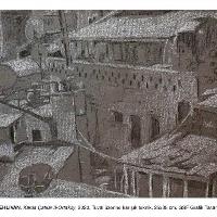burcu-pehlivan-karda-catilar-3-ortakoy-2020-tuval-uzerine-karisik-teknik-25x35-cm