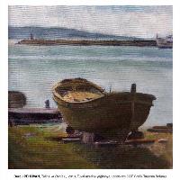 burcu-pehlivan-tekne-ve-deniz-2-2013-tuval-uzerine-yagliboya-35x35-cm