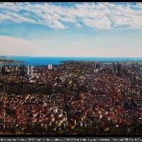 EmreTandırlı2Panoramaİstanbul2018Tualüzerineyağlıboya120x180cmGSFGrafikTasarımBölümü