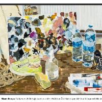 GizemEnuysal2Natürmort2016Kağıtüzerineakriilk79x100cmÖzelKoleksityonGSFGrafikTasarımBölümü