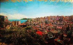 09 Emre Tandırlı, Kazancı, 2015, tuval üz. yaplıboya, 70x110 cm, Özel Koleksiyon, İstanbul