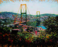 14 Emre Tandırlı, Köprü, 2014, tuval üz. yağlıboya, 47x58 cm, Özel Koleksiyon, İstanbul