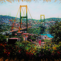 14EmreTandırlıKöprü2014tuvalüzyağlıboya47x58cmÖzelKoleksiyonİstanbul