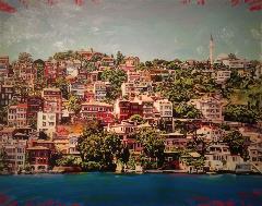 16 Emre Tandırlı, Sarıyer, 2014, tuval üz. yağlıboya, 40x50 cm, Özel Koleksiyon, İstanbul